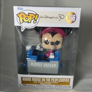 Funko Pop Walt Disney 50th Anniversary Minnie Mouse People Mover #1166